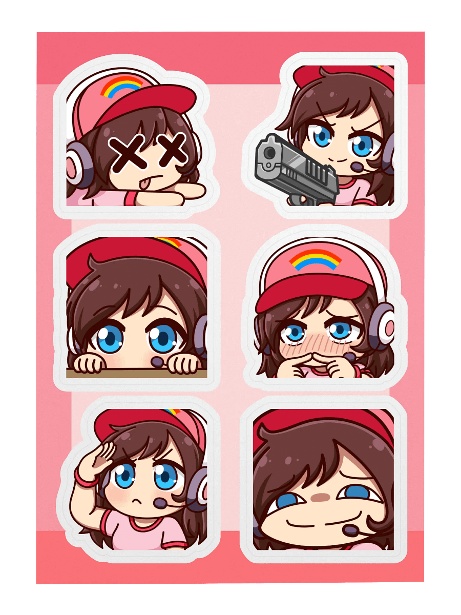 Emote Sheet 3 product image (3)