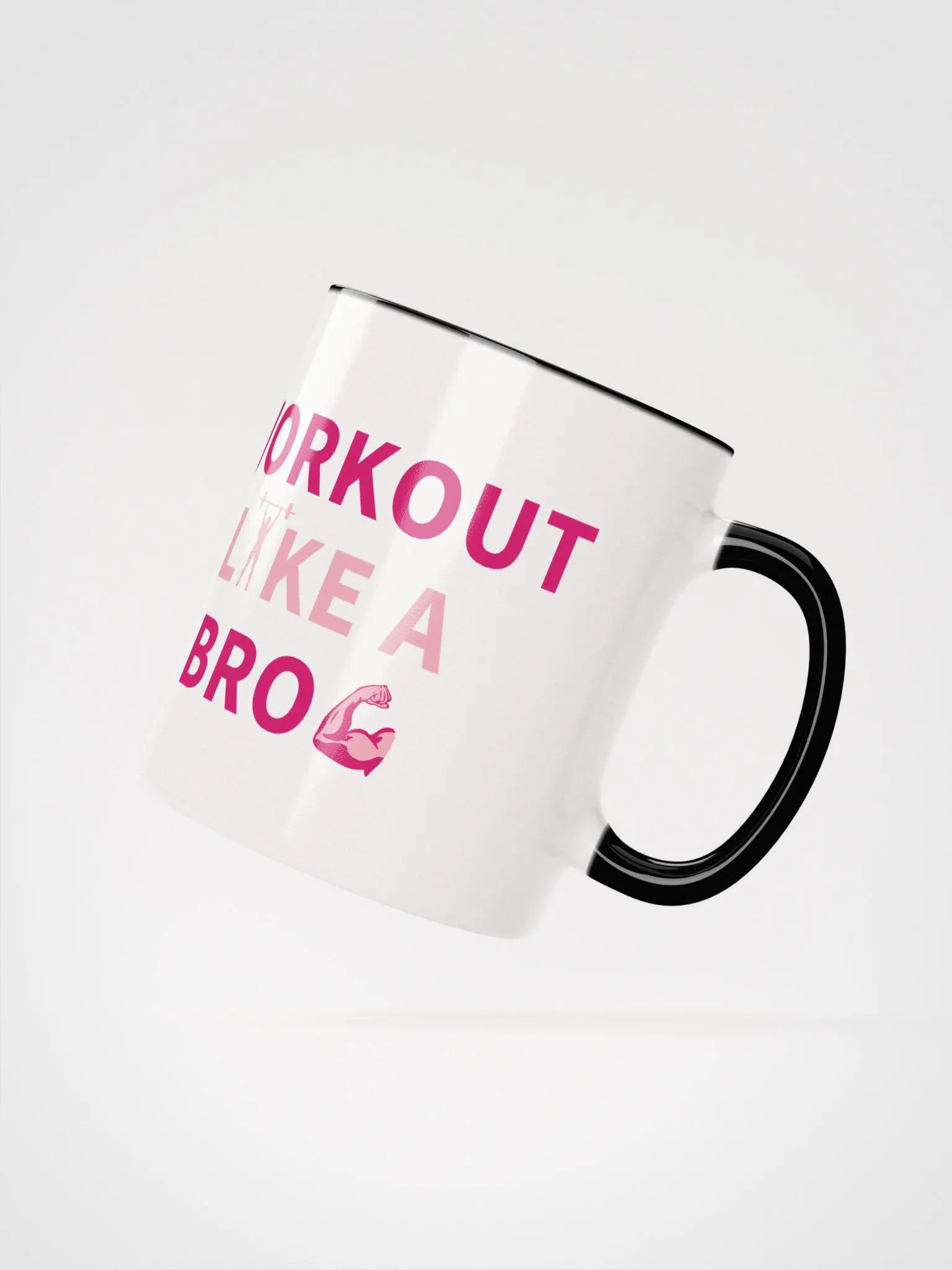 WORKOUT LIKE A BRO | Ceramic Mug product image (2)