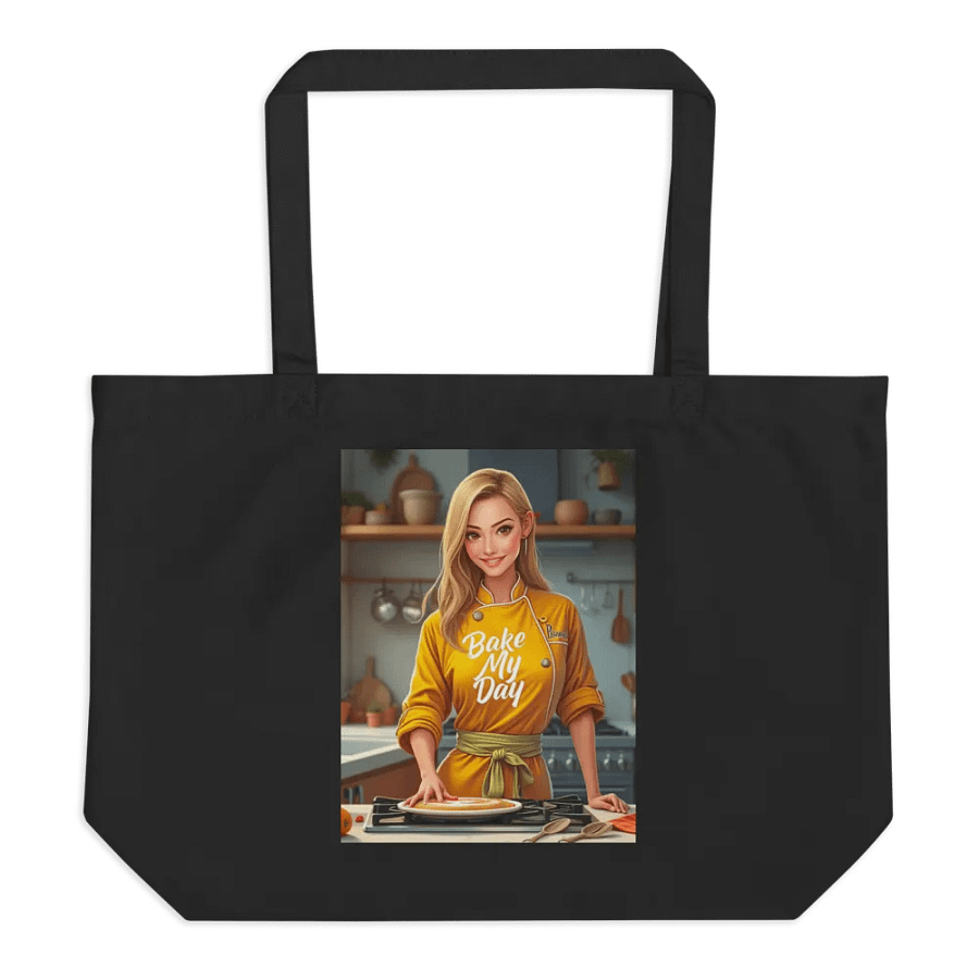 Bake My Day Organic Tote Bag product image (1)