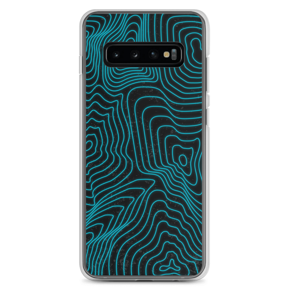 Neon Topographic Clear Case for Samsung® product image (2)