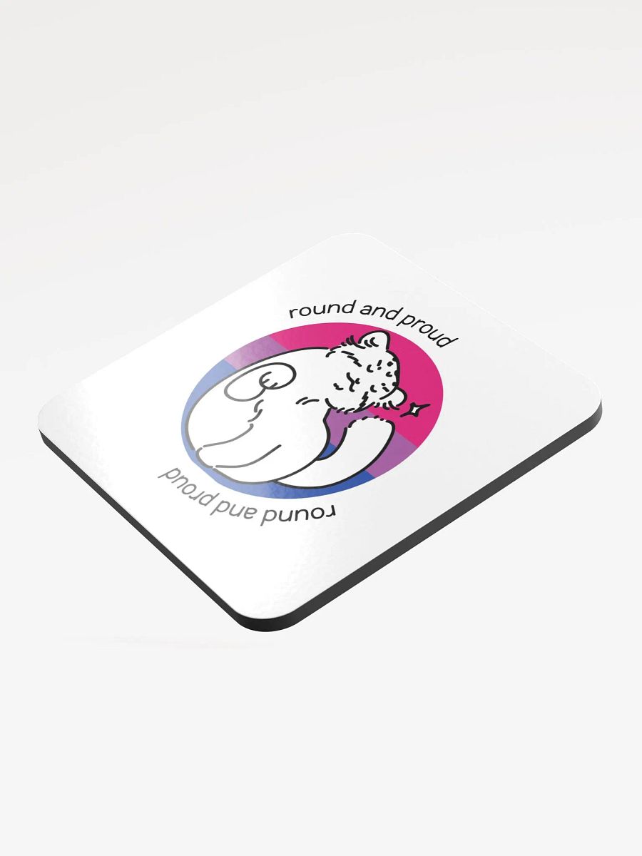 Round and Proud Bisexual Version - Coaster product image (3)