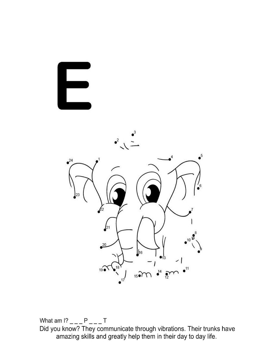 Dot to Dot Jungle Animals Coloring Book product image (6)