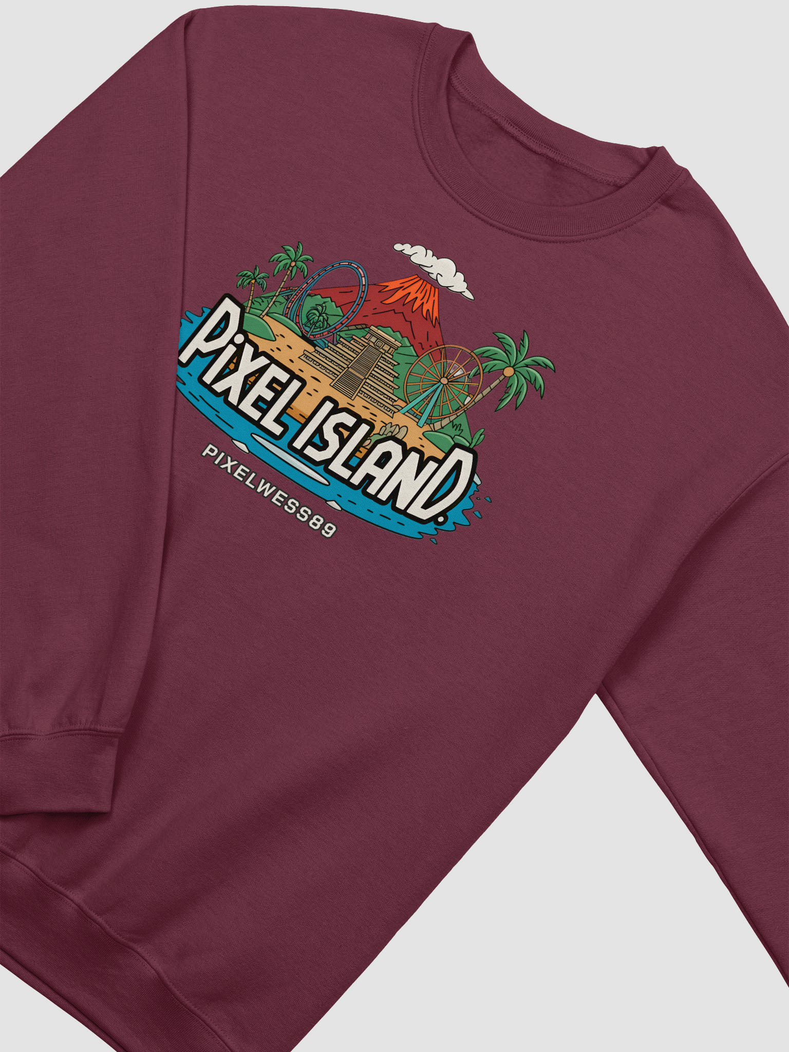 Pixel Island - Comfort Sweatshirt product image (3)