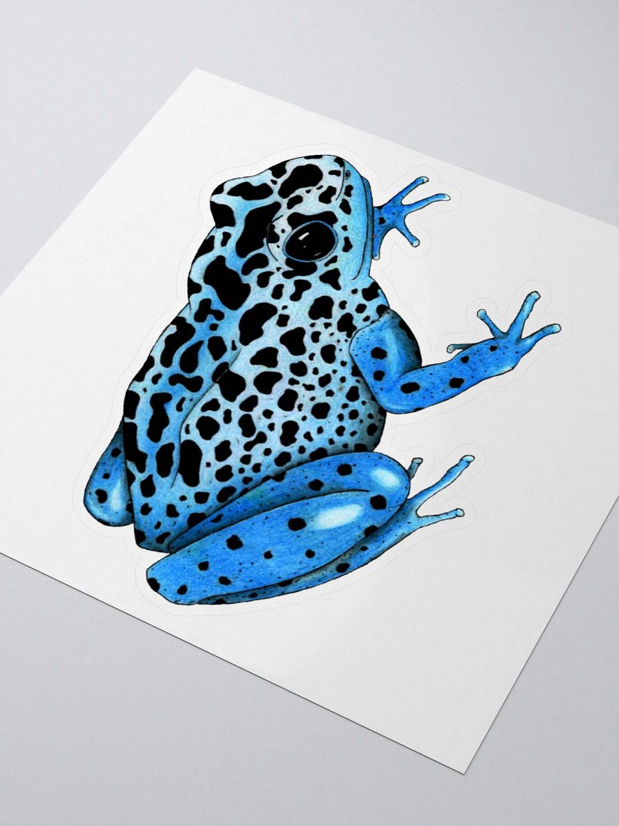 Blue Frog sticker product image (3)
