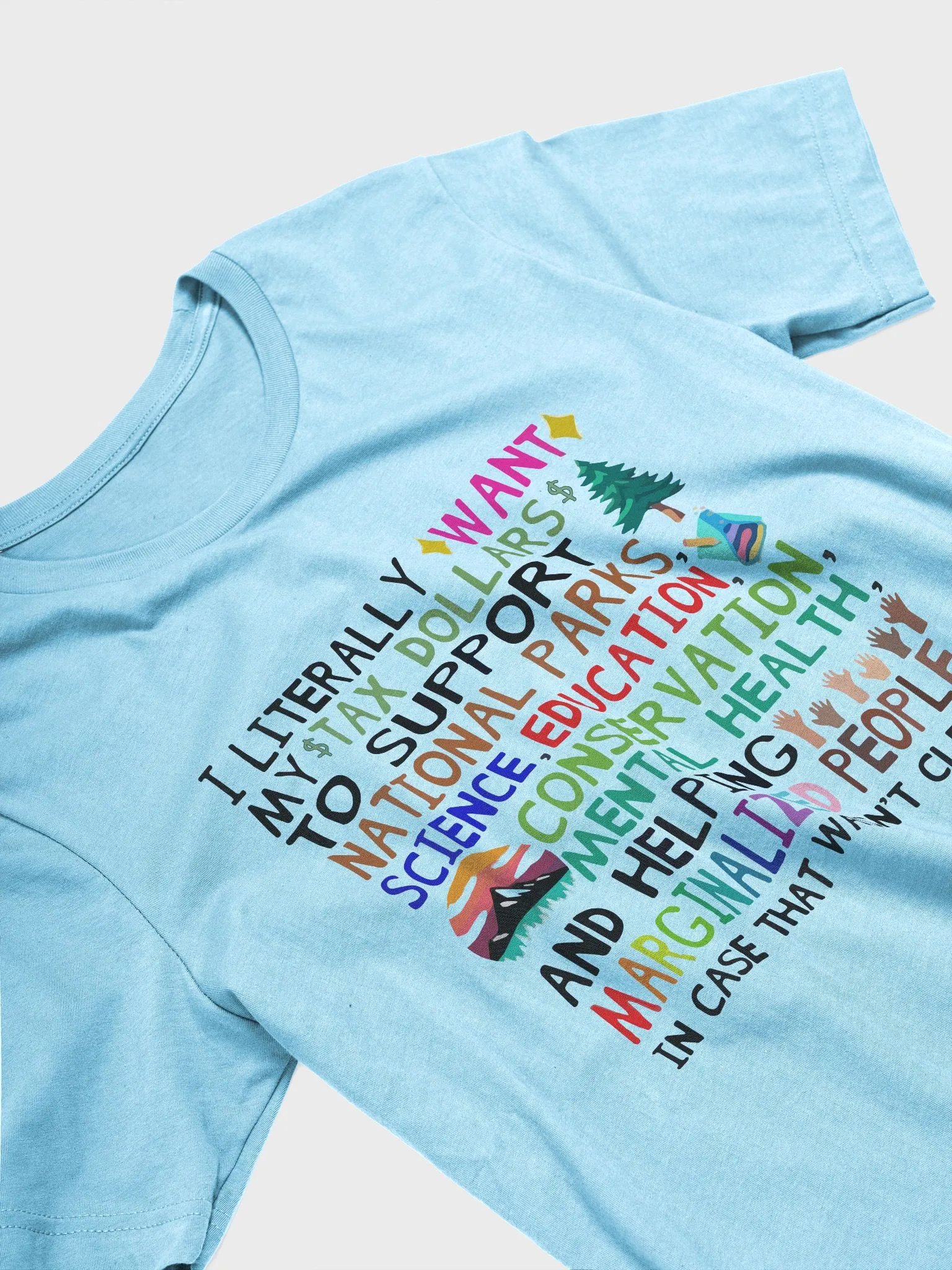 What I Voted For! Comfort Fitted T-Shirt Resistance Wear product image (27)