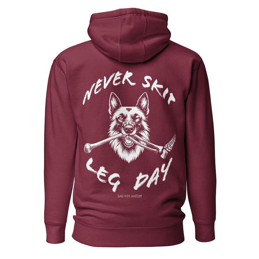 Never Skip Leg Day - Premium Adult Unisex Hoodie product image (5)