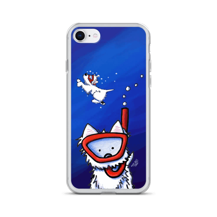 Underwater Pups iPhone® Clear Case product image (1)