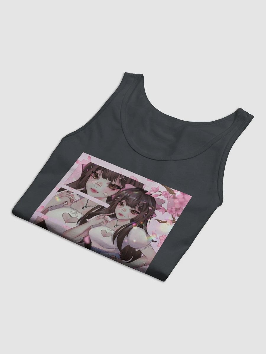 hime blossoms - men's distressed tank top ❀ product image (5)