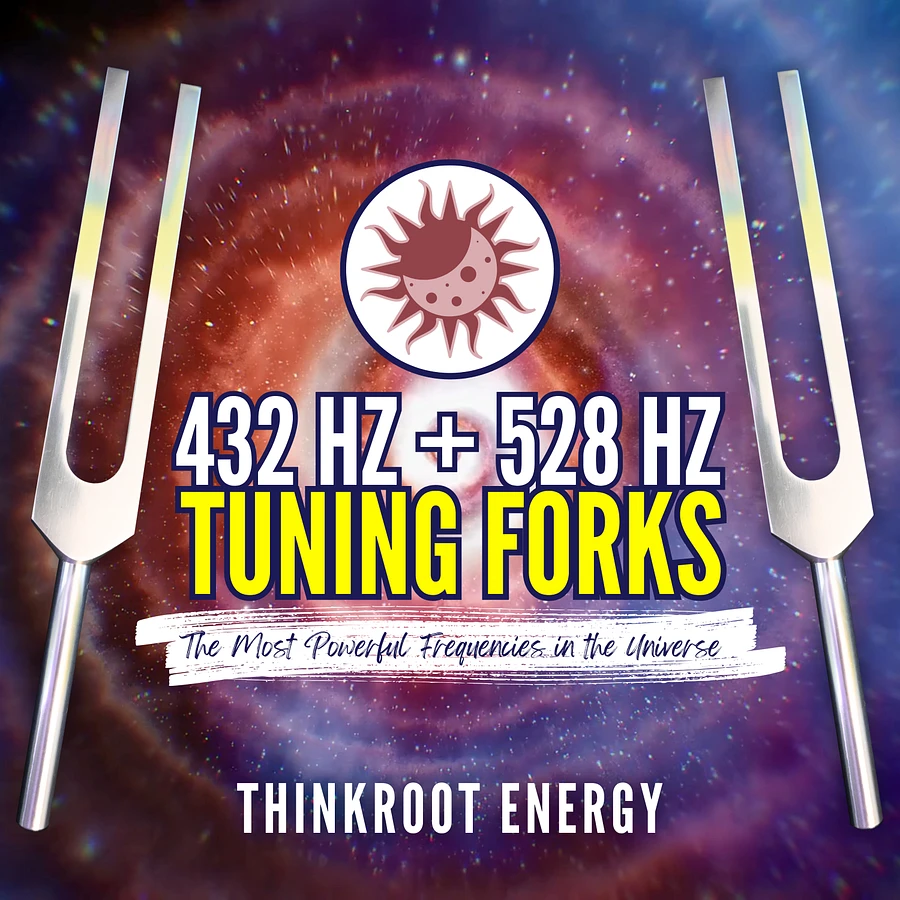 MP3 ALBUM | 432 Hz + 528 Hz Tuning Forks: The Most Powerful Frequencies in the Universe product image (1)