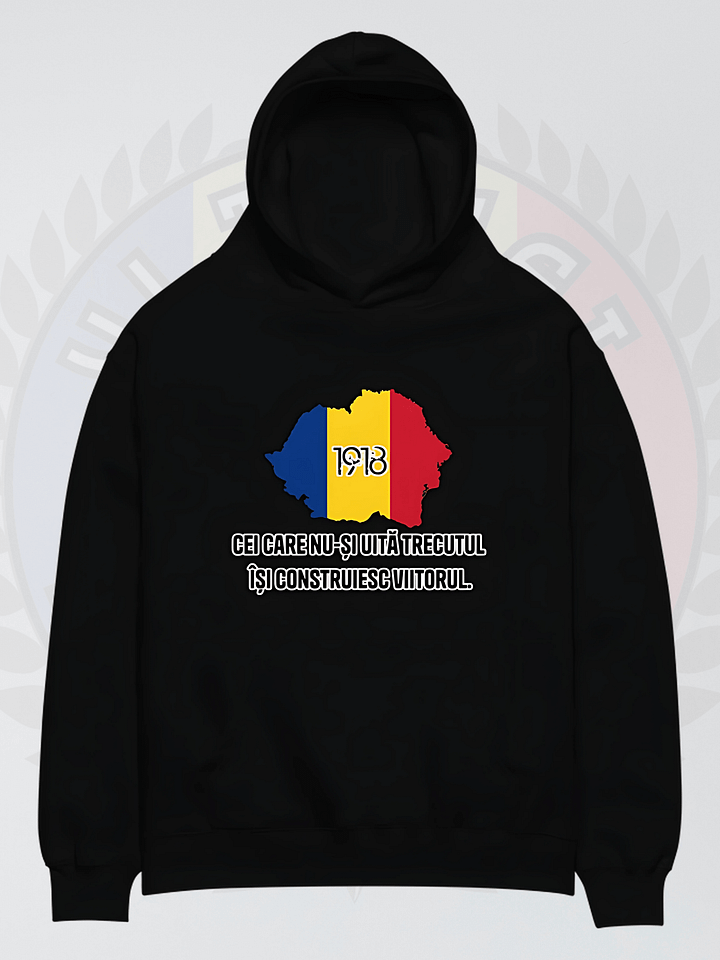 Hanorac "Cei Care Nu Își Uită Trecutul Își Construiesc Viitorul" product image (2)