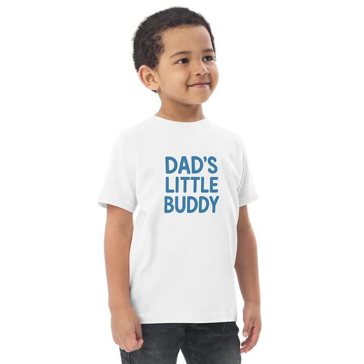 Dad's Little Buddy Toddler Jersey T-Shirt product image (2)
