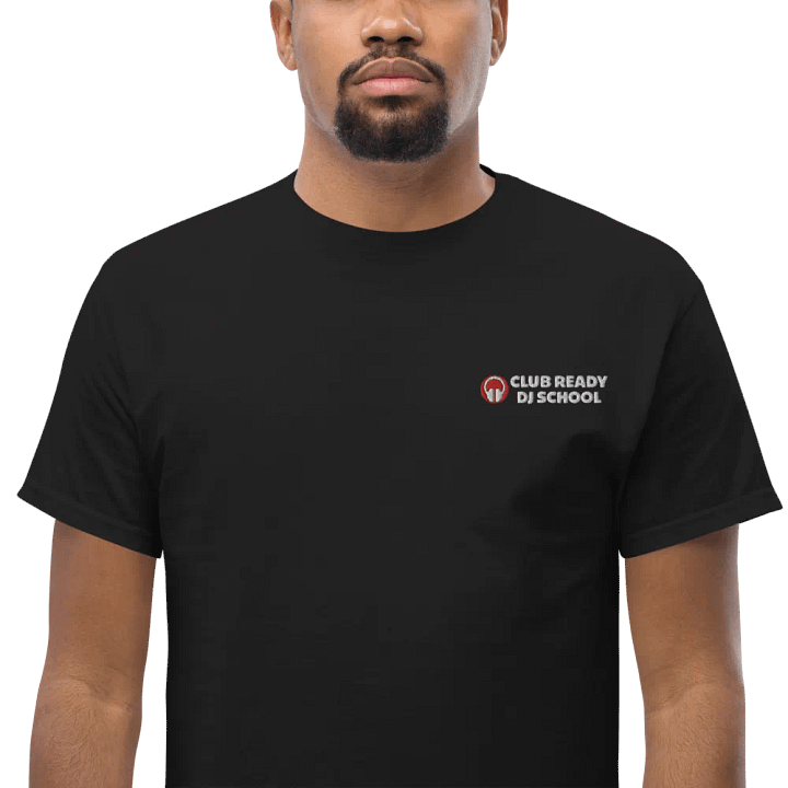 Club Ready DJ School Embroidered Gildan Heavyweight T-Shirt product image (1)