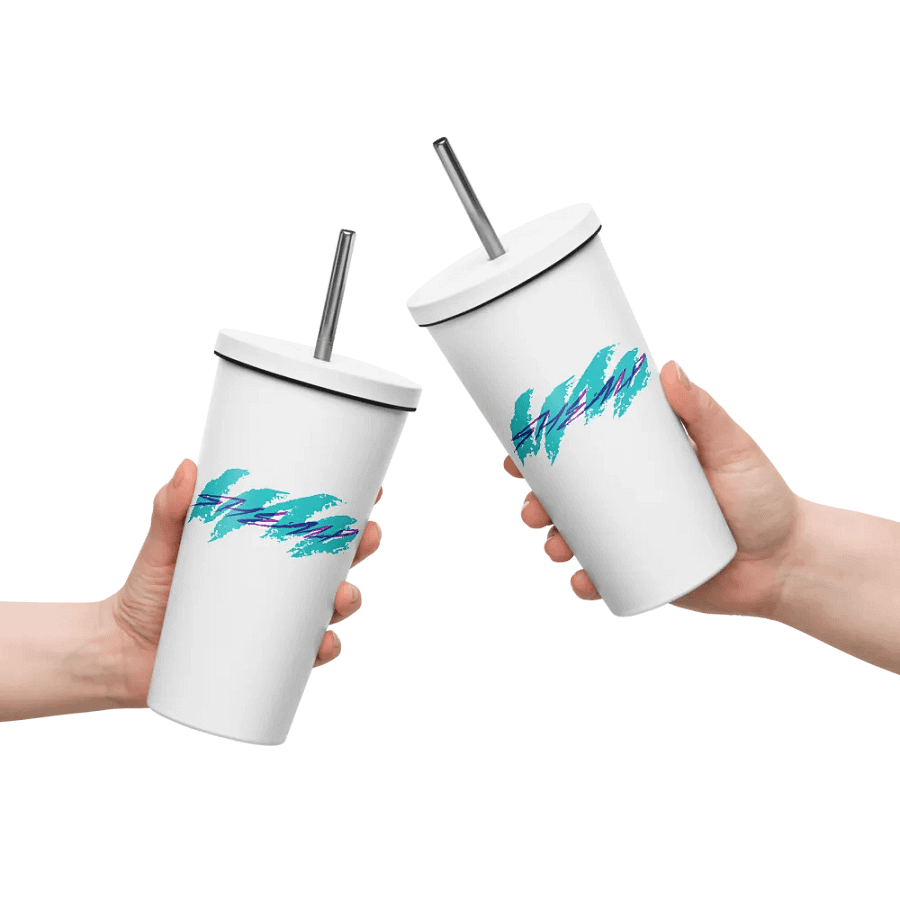 90s Shemp Insulated Tumbler with a Straw product image (10)