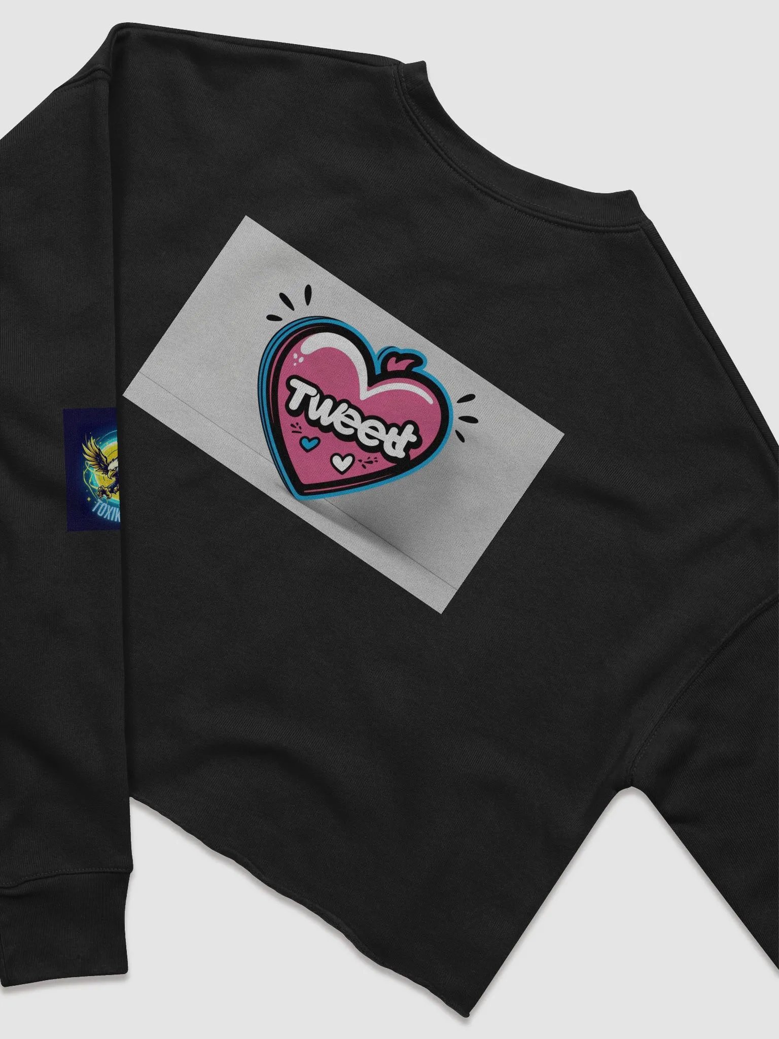 Toxik Tweet Eagle Spirit Women's Crop Sweatshirt product image (4)