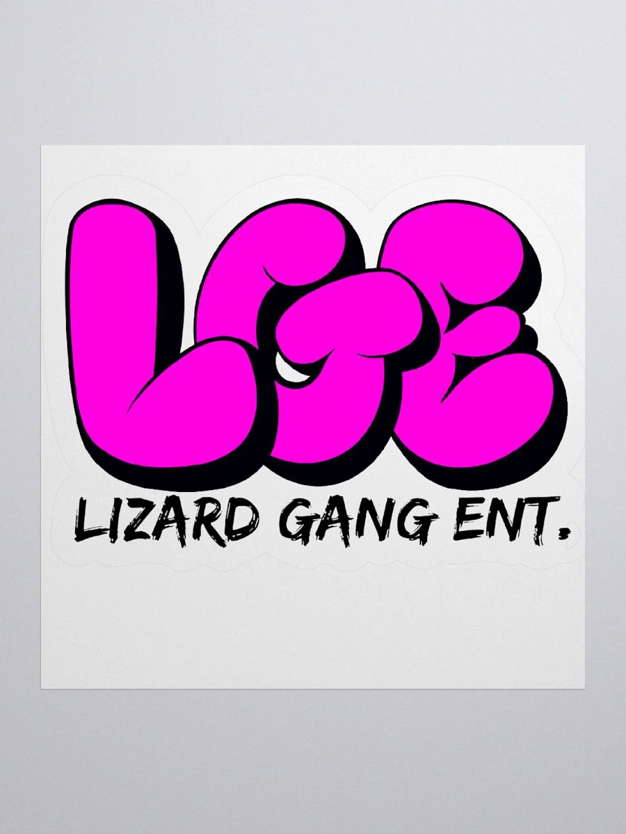 LGE Pink Logo Sticker product image (1)