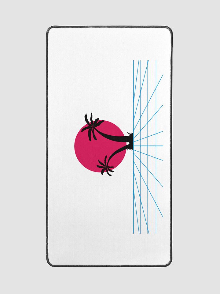 Retro-Futuristic Desk Mat 15.5" x 31.5" product image (2)