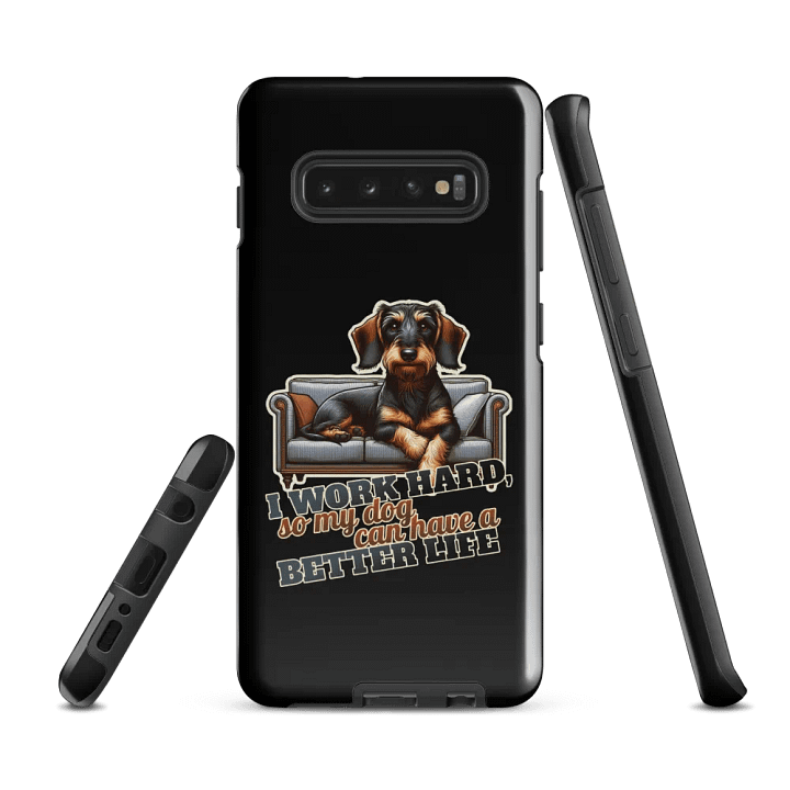 Work Hard – Dachshund - Samsung Tough Case product image (1)