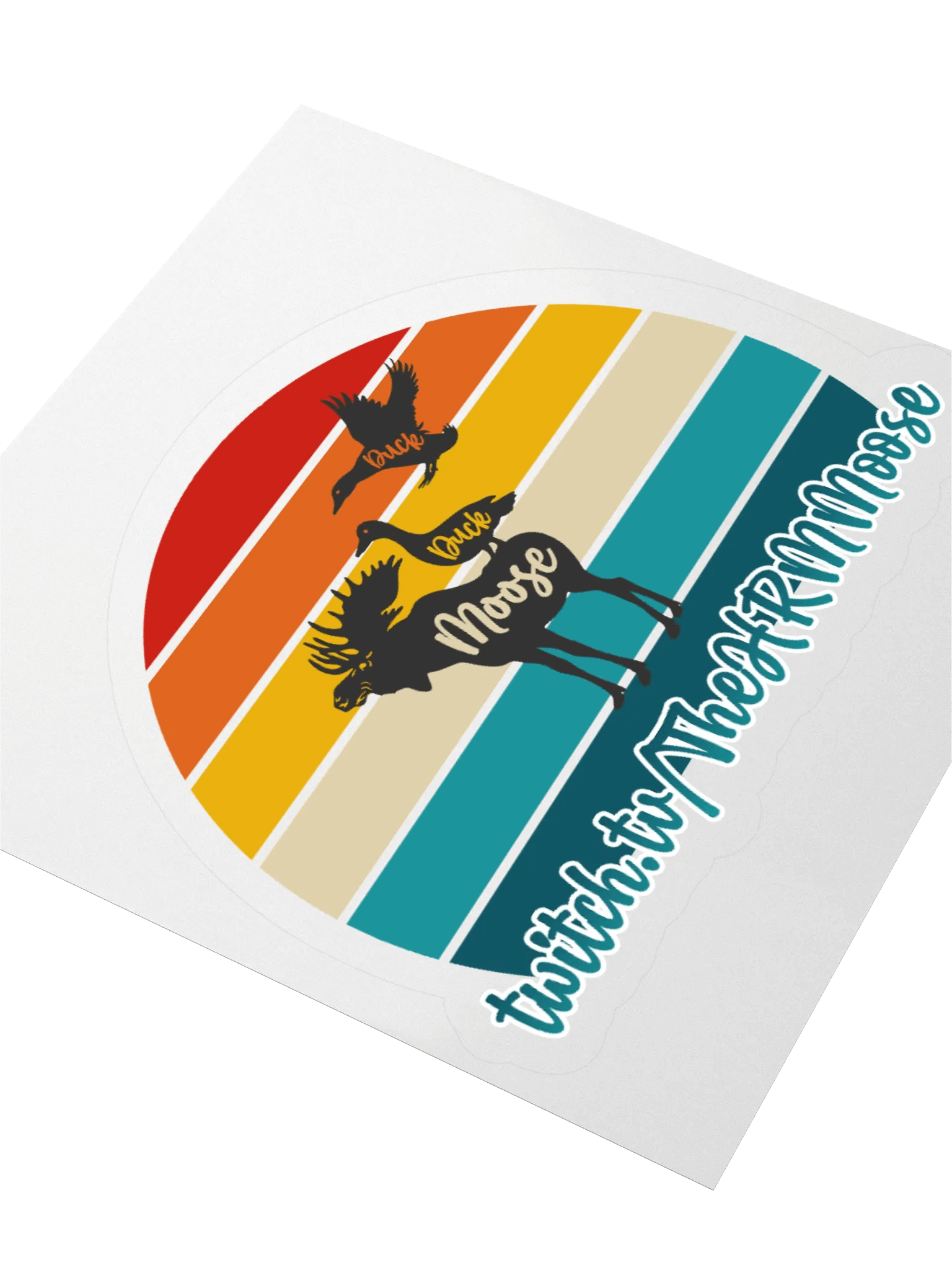 Duck Duck Moose Sticker product image (3)