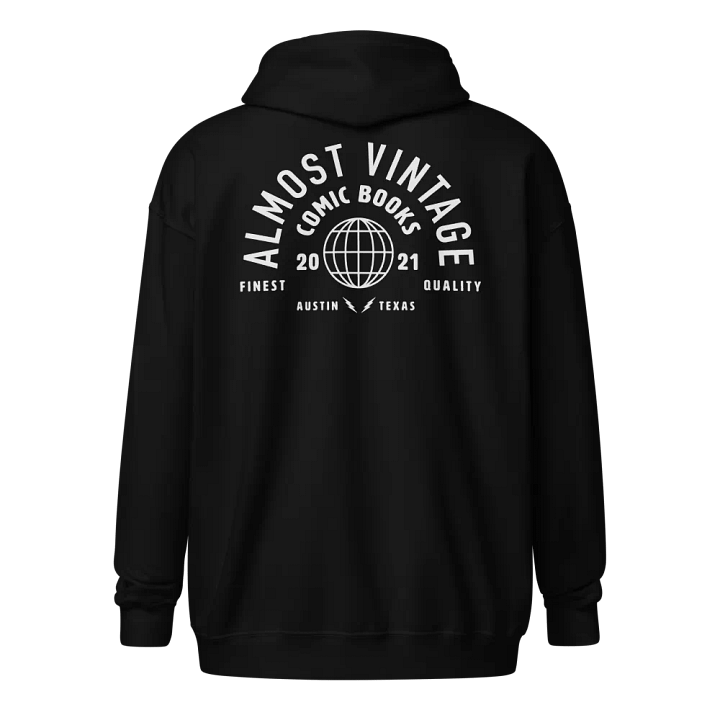 Almost Vintage Unisex Zip Hoodie product image (2)