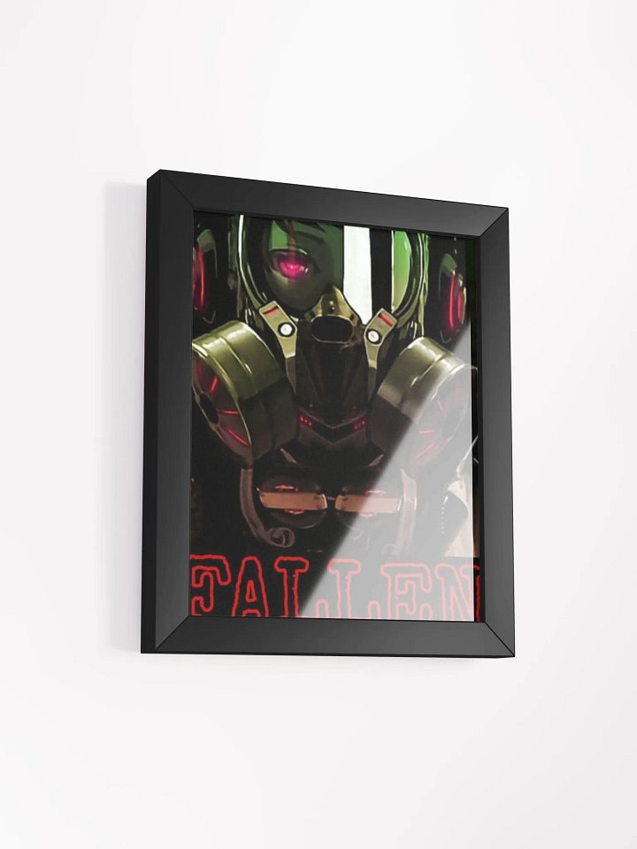 XFALLENX Gas Mask Helmet Framed Poster product image (39)