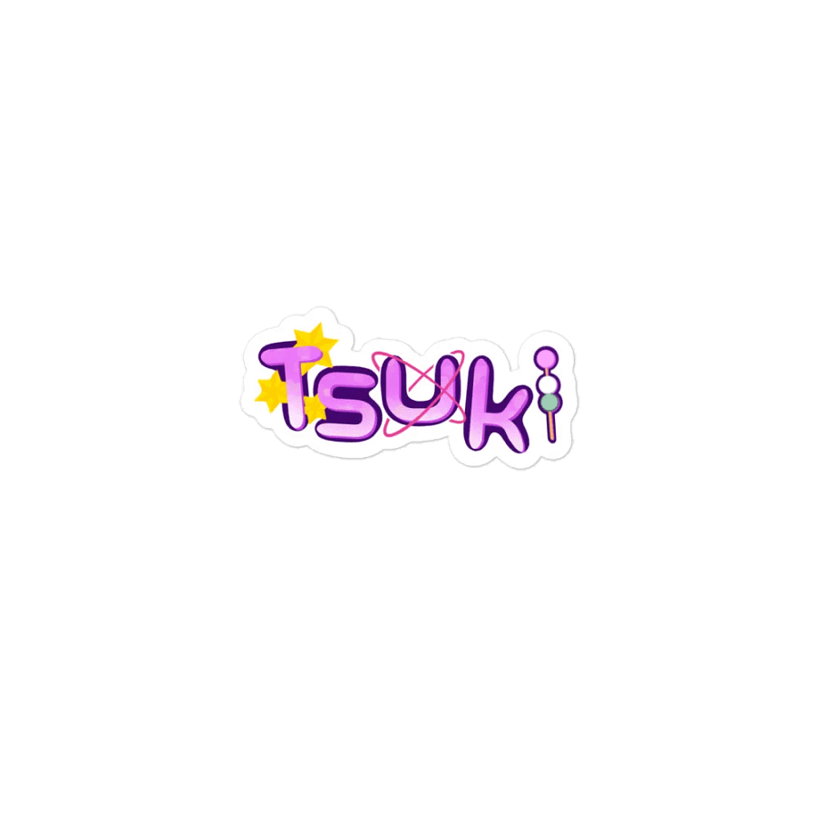 Tsuki the Moon Bunny Logo Magnet (1st Gen) product image (1)