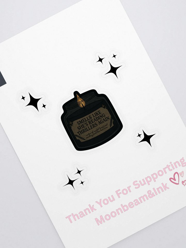 Thriller Flames Sticker product image (1)