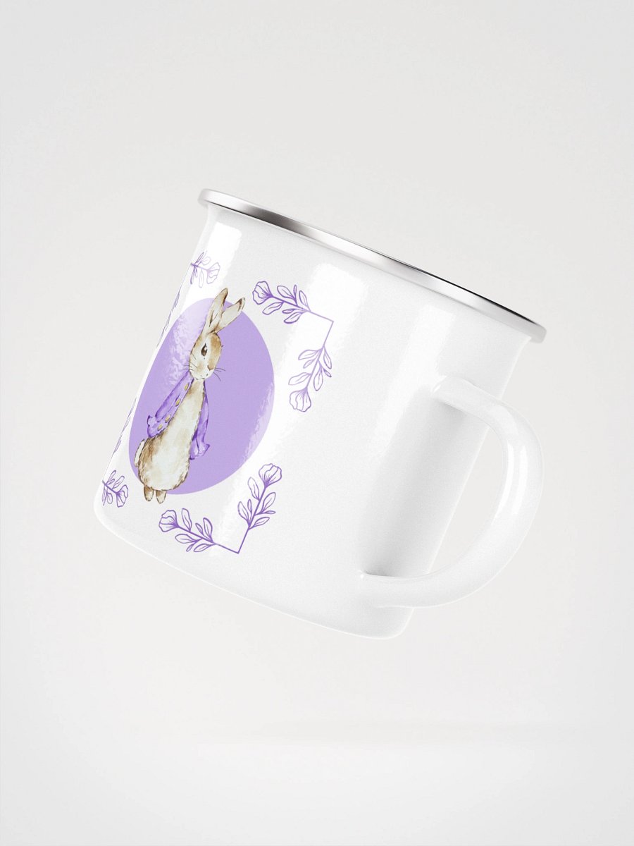 Whimsical Wanderlust Rabbit Enamel Mug product image (3)