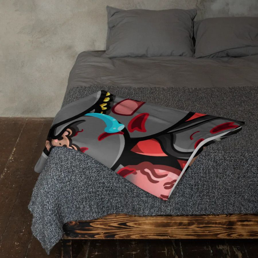 Emote-tional Support Throw Blanket product image (11)