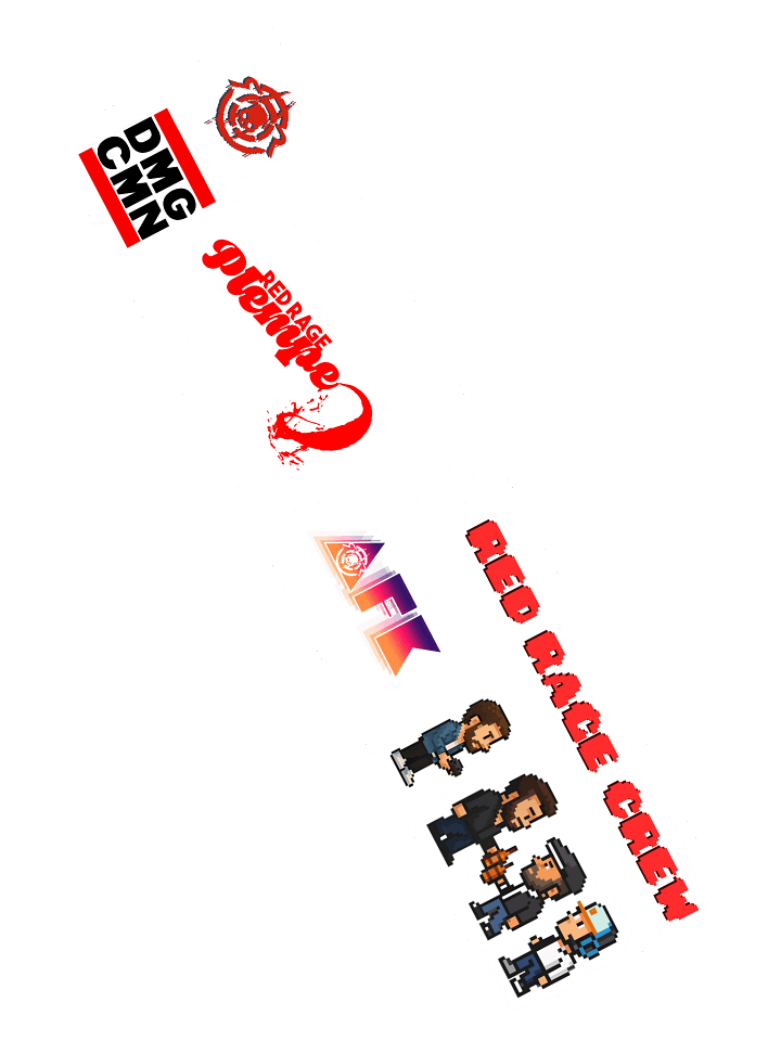 Red Rage Sticker Collection product image (2)