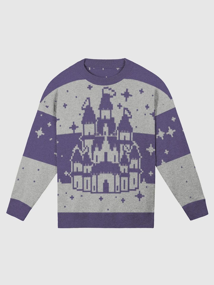 Purple Christmas Castle Jumper product image (3)
