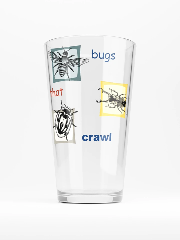 bugs that crawl pint glass product image (1)