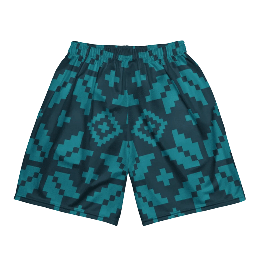 All-Over Print Recycled Unisex Mesh Shorts product image (9)