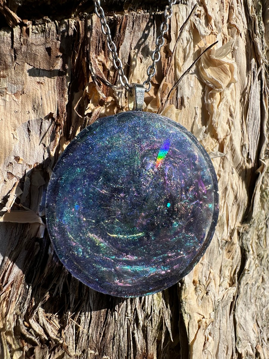 Philosopher’s Stone Holographic Necklace product image (4)