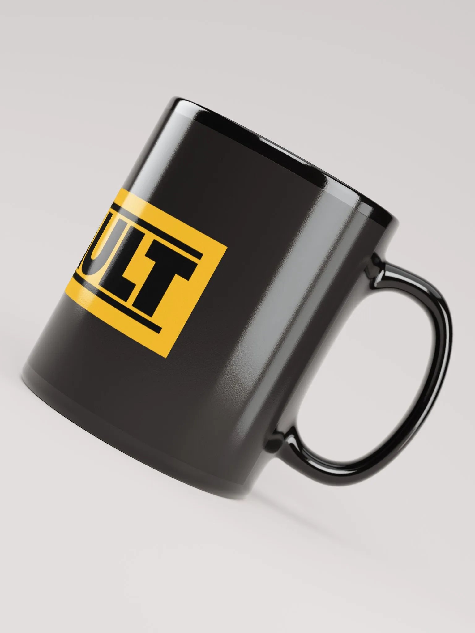 DeWalt DeFault Black Glossy Mug product image (5)