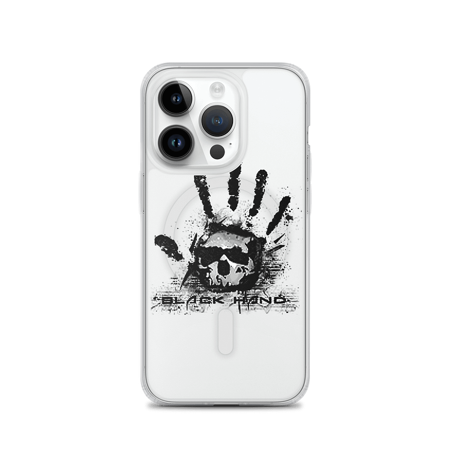 Grunge Skull MagSafe® iPhone® Clear Case product image (3)