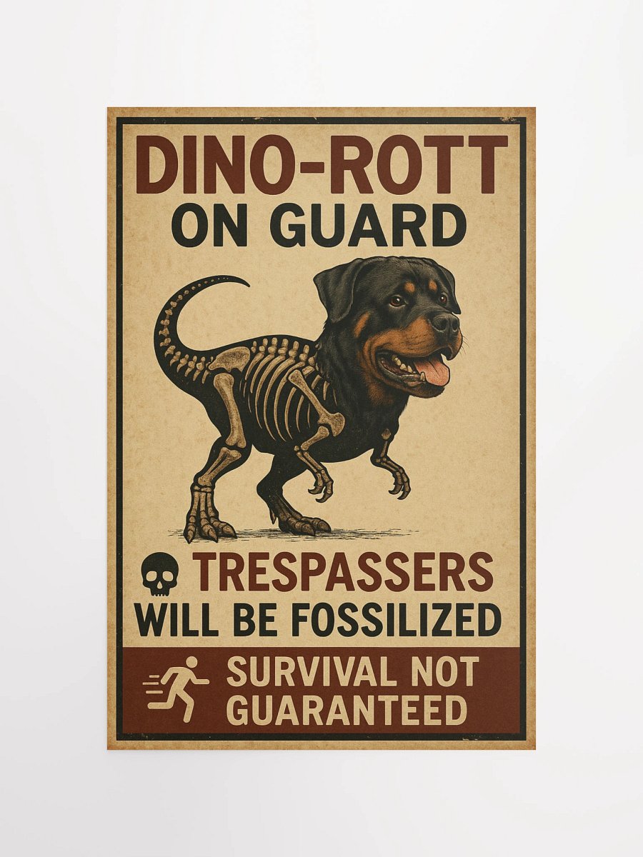 Dino-Rott On Guard Poster product image (11)
