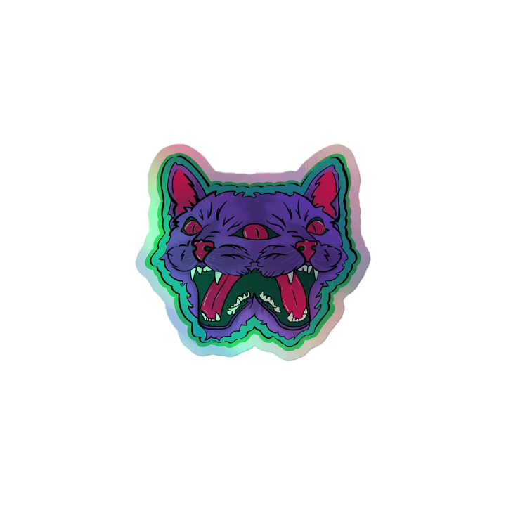 AlleyCat Holo Sticker product image (1)