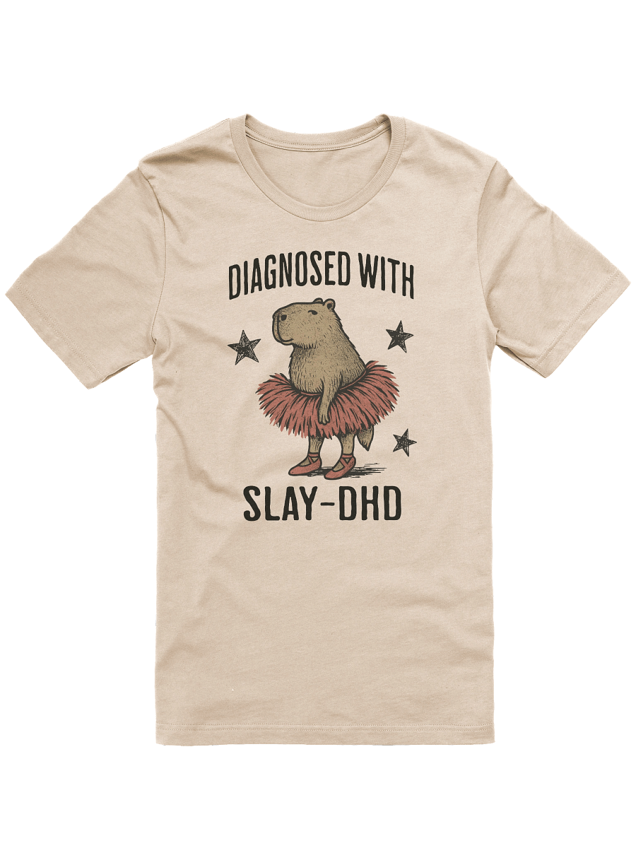 Slay-DHD Capybara Tee product image (1)