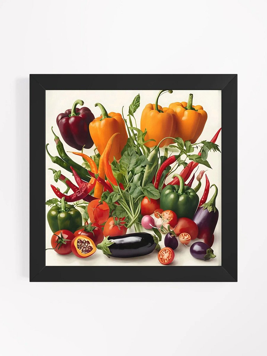 Vibrant Veggie Medley Matte Poster product image (26)