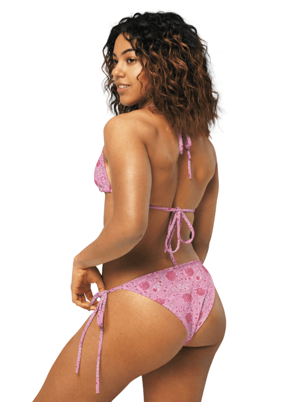 Rosewater Paisley | Recycled String Bikini product image (7)
