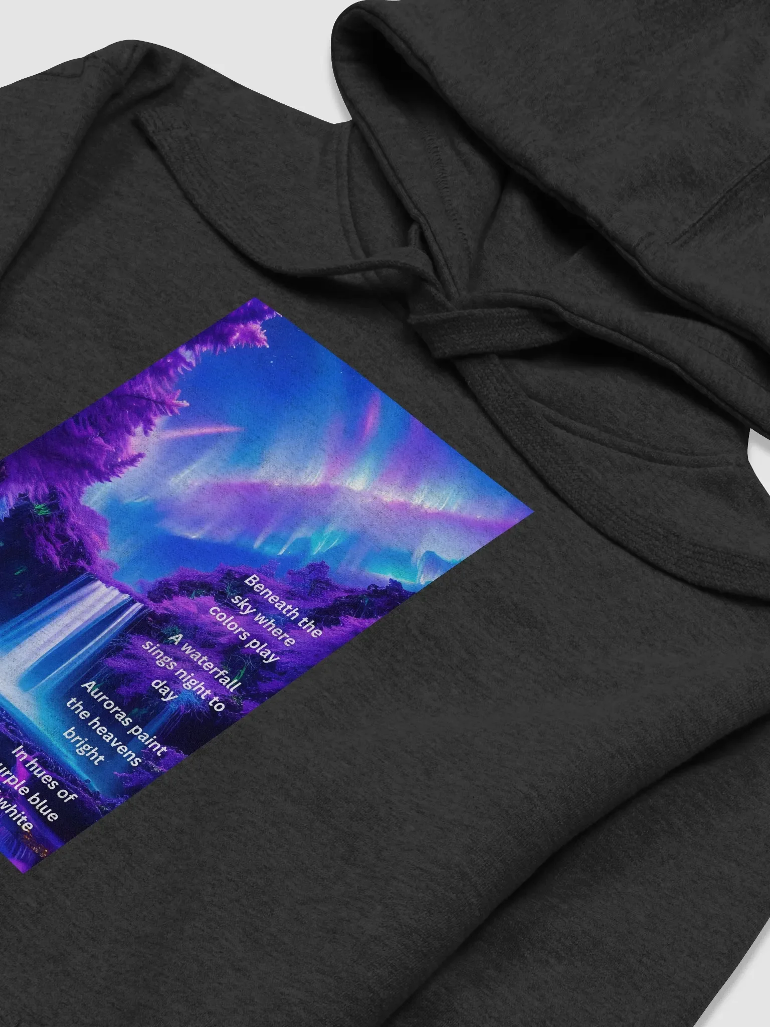 Auroral Waterfall Serenade Hoodie product image (5)