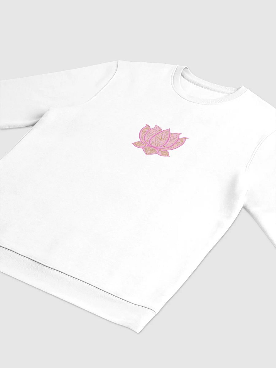 Golden Lotus Organic Sweatshirt product image (3)