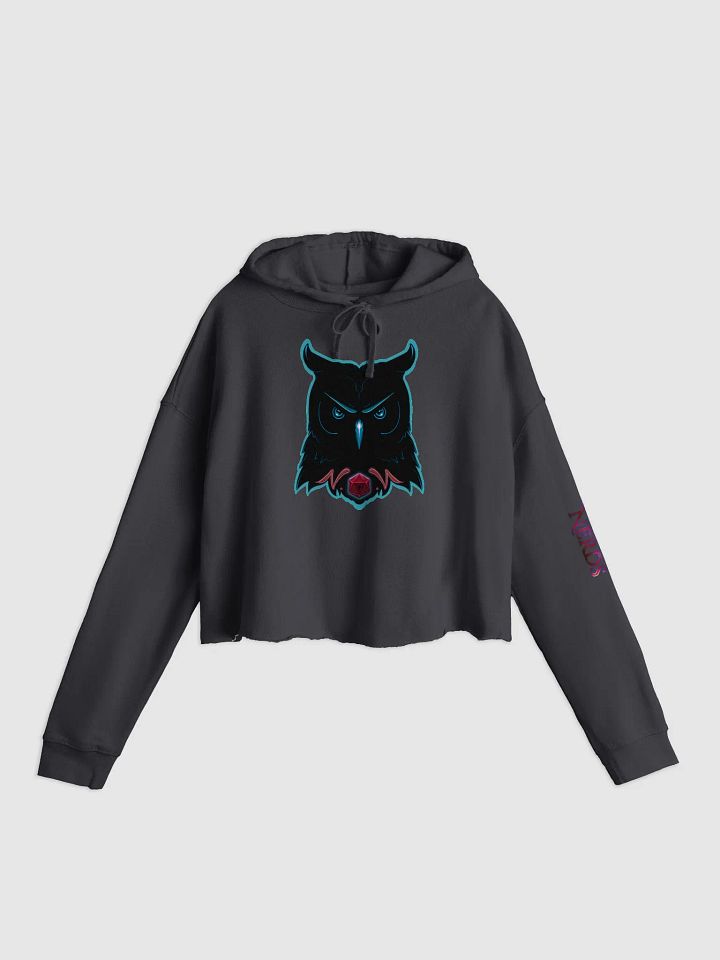 Night Owl Crop Top Hoodie product image (3)
