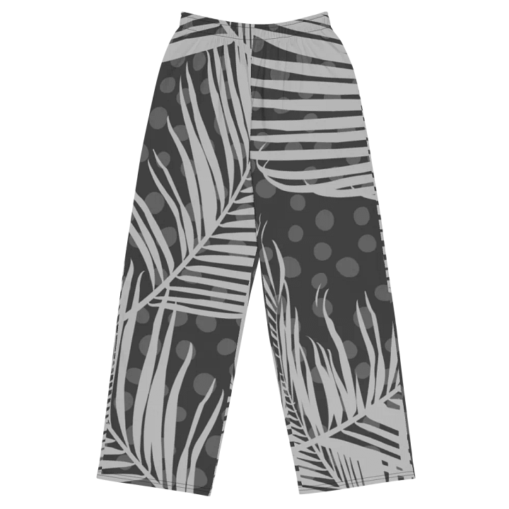 Monochrome Jungle Dreams Wide-Leg Pants product image (1)
