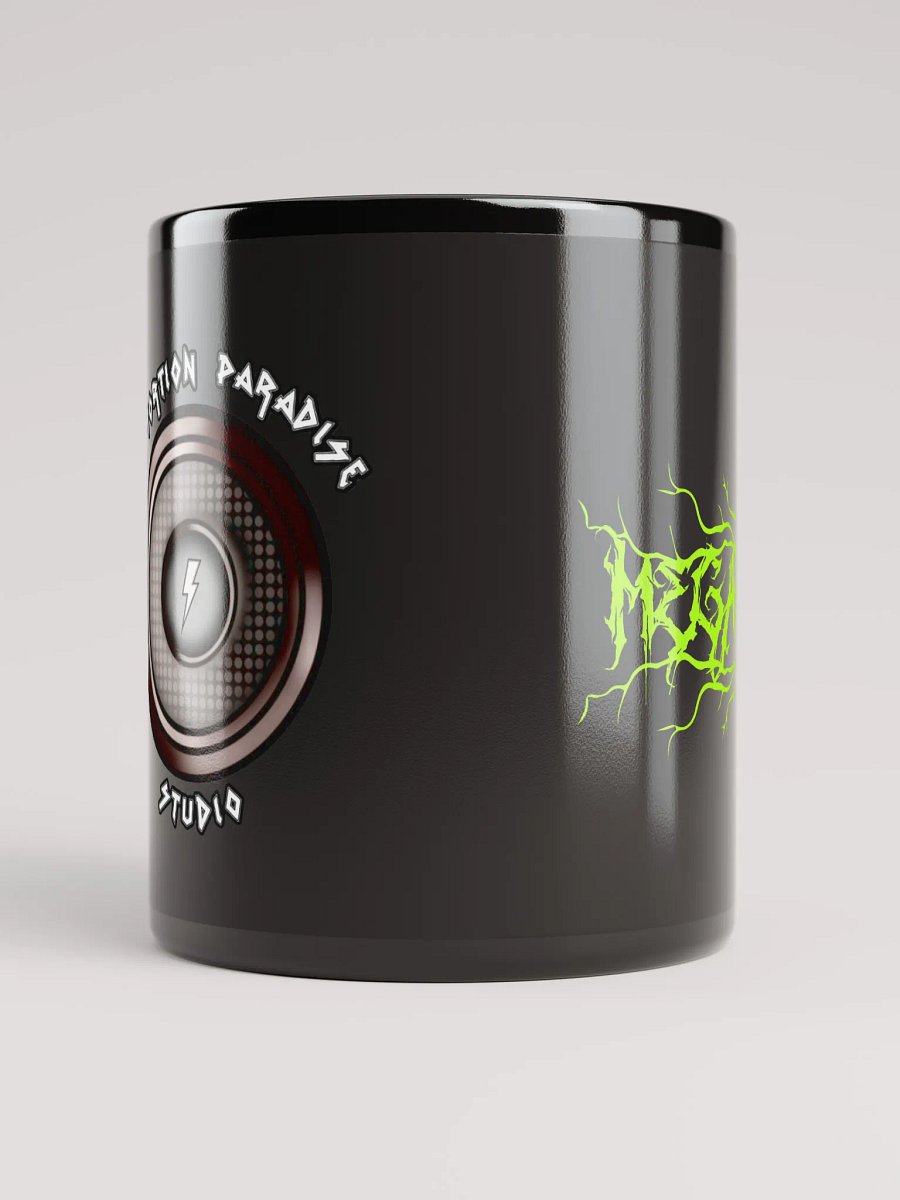 MegaRocker Neon Green Death Metal Logo Mug product image (5)