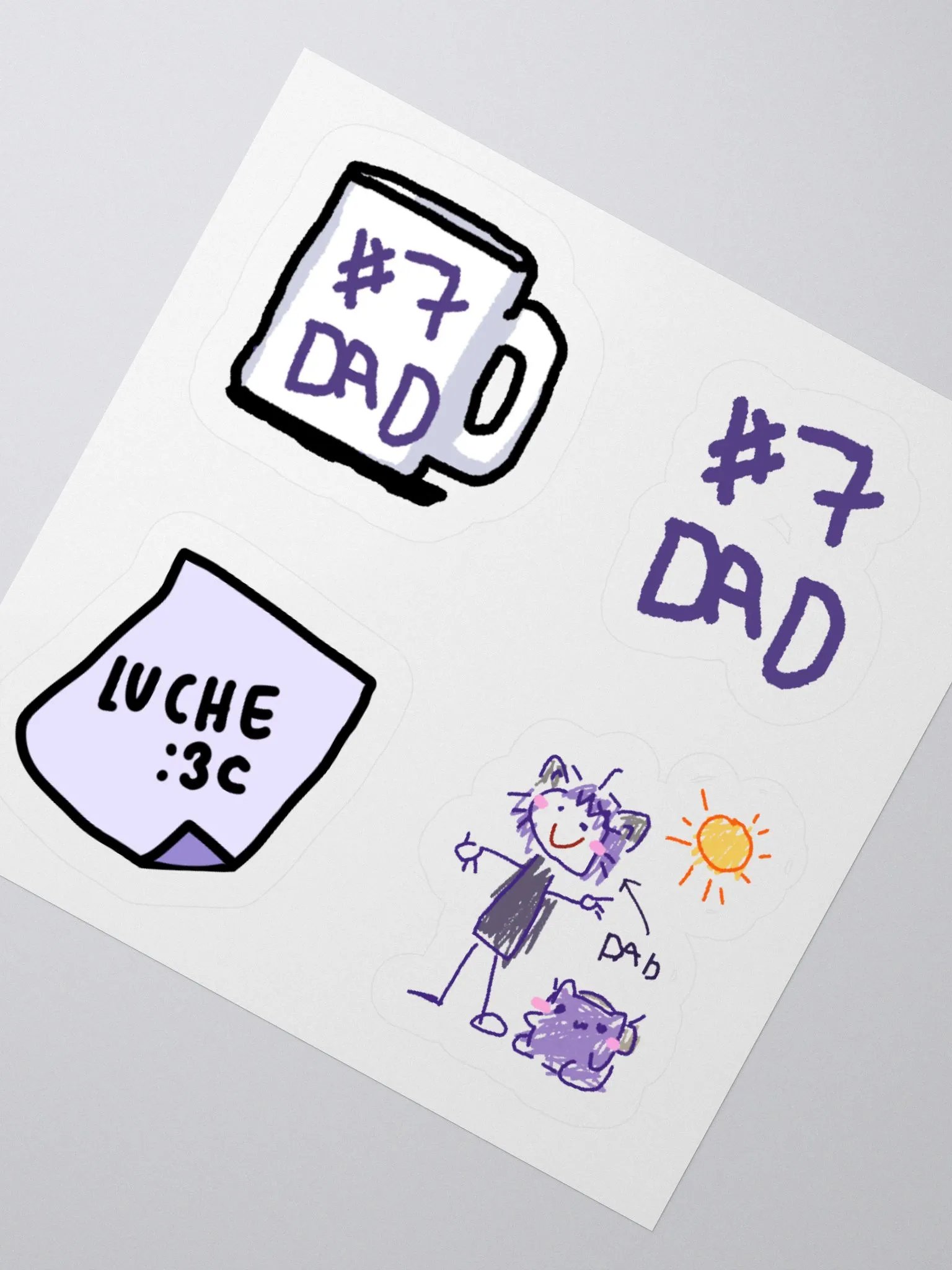 #7 DAD STICKERS product image (2)