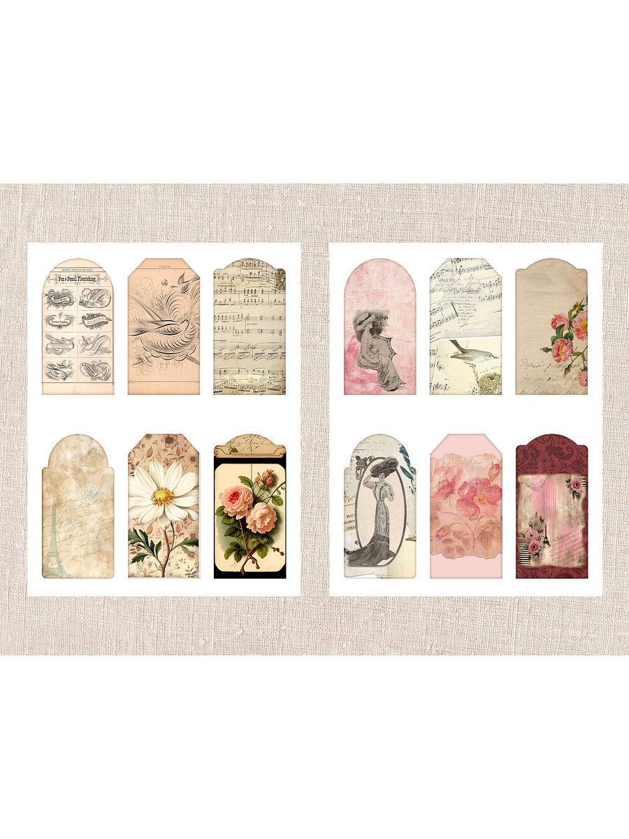 Mini Shabby Chic Vintage Inspired Junk Journal product image (5)