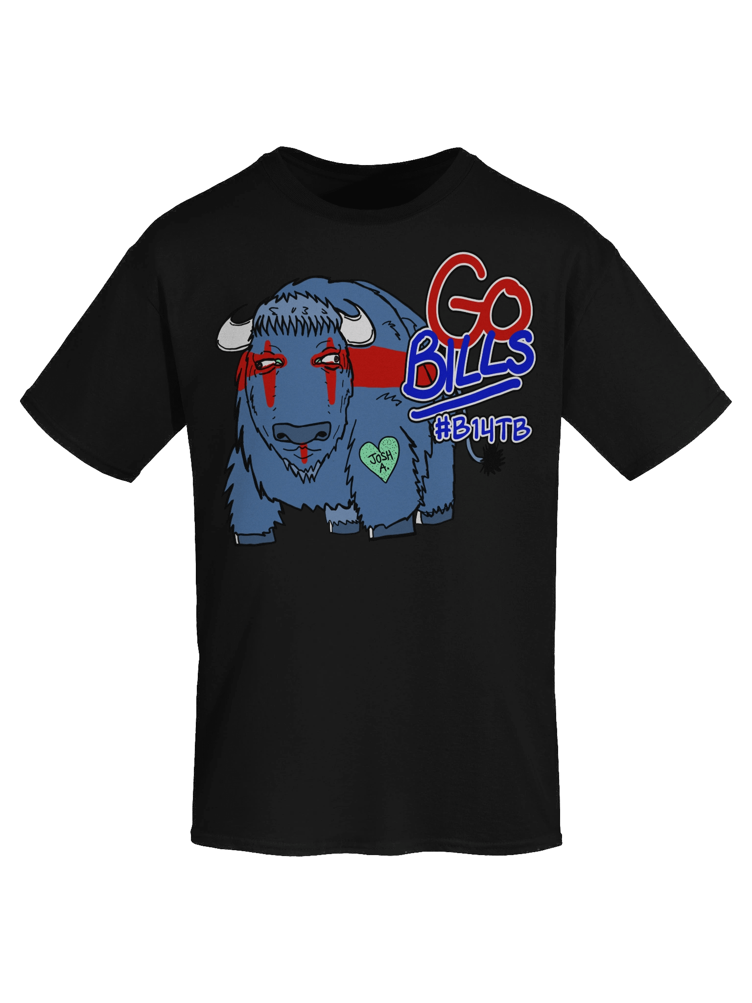 Buffalo Bill Heart T-Shirt product image (7)