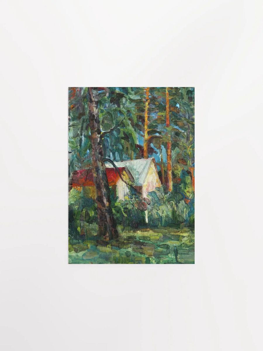 Enchanted Forest Retreat Poster - Dacha Architecture product image (1)
