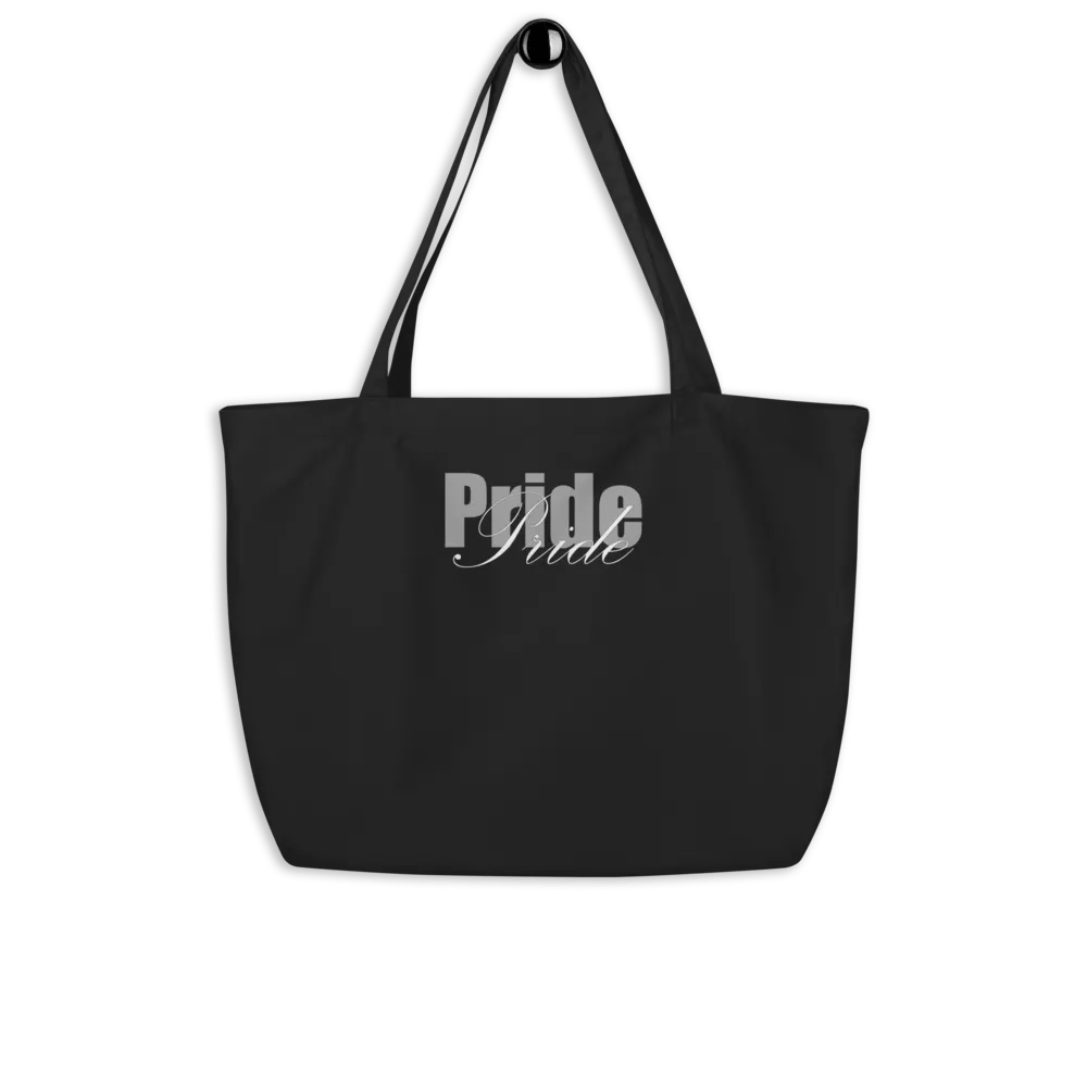 Crystal Pride Heart Cotton Tote Bag product image (9)